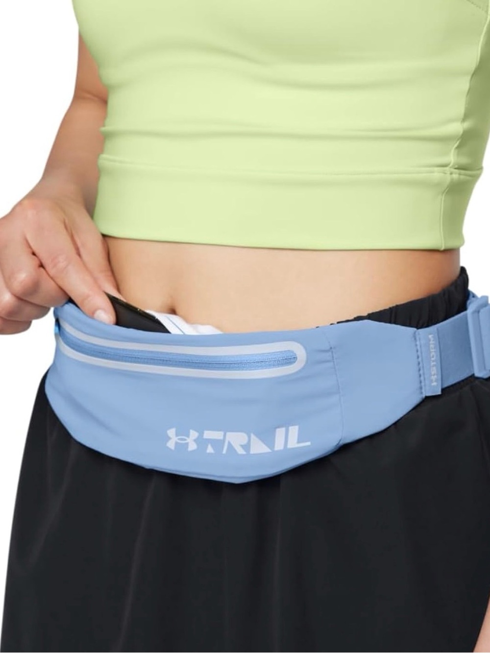 Under Armour UA Flex Speedpocket Run Belt 1369219 Horizon Blue One Size